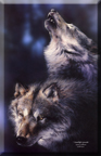 moonlight serenade wolf painting